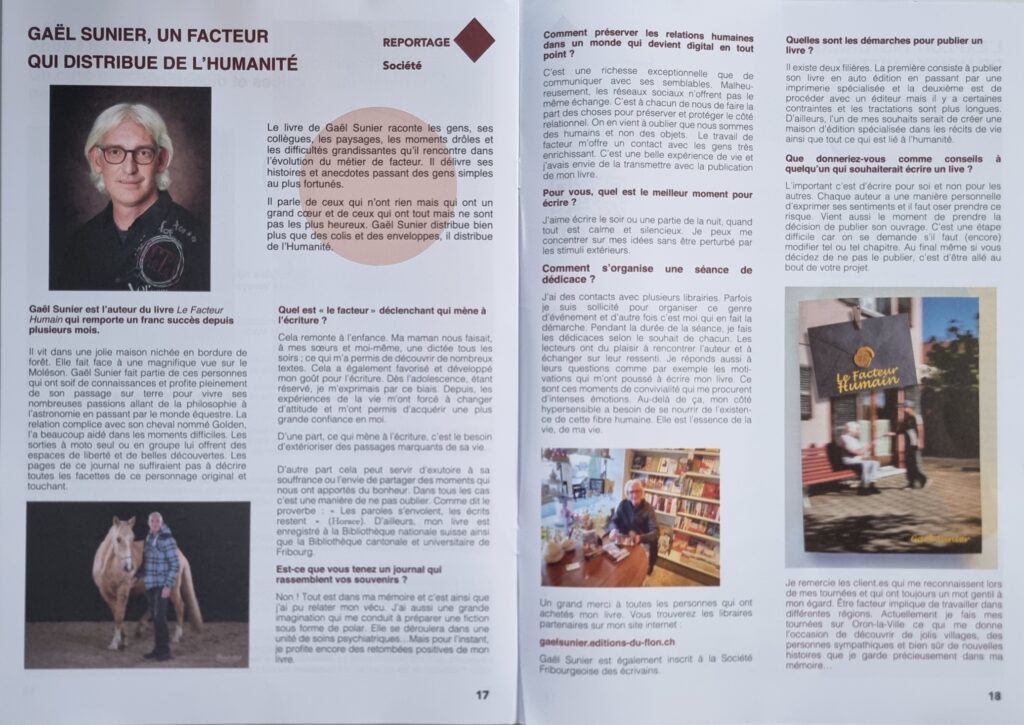 Article Gaël Sunier
